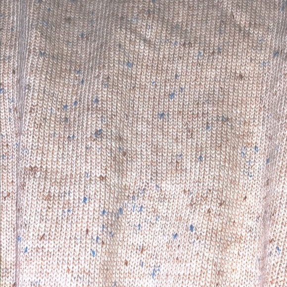 LOFT Flecked Flaxen Beige Side Tie Poncho - Picture 5 of 6